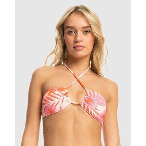 ROXY Wmn's PT Beach Classics Fashion Tri Bikini Top Size L Pale Dogwood Lhibicus